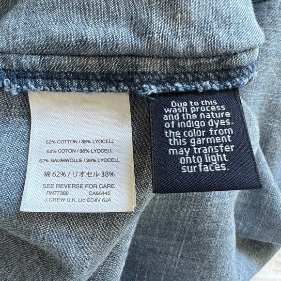 J Crew Buttoned Skirt Sz 6P - Picture 5 of 9